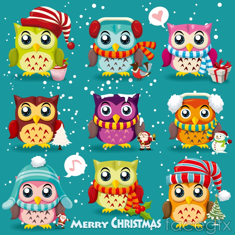 Owl Vector Free Download