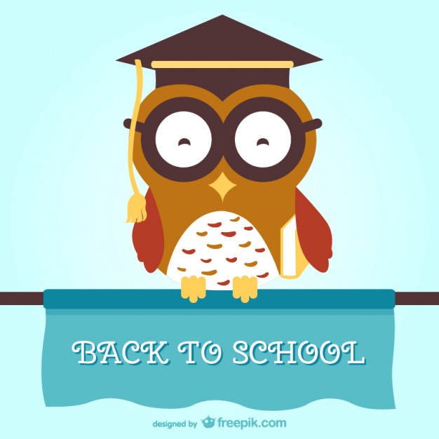 626x626 Back To School Wise Owl Vector Free Download