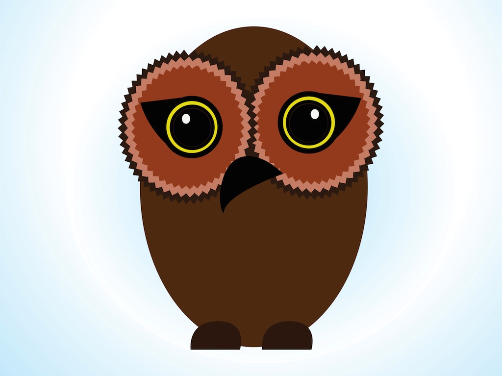 1024x767 Stylized Owl Vector Art Graphics