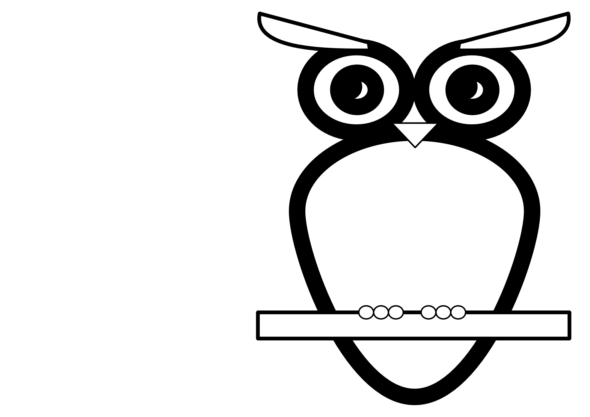 Black Owl Vector Art Images 1969x1392 Black Owl Vector Art Images