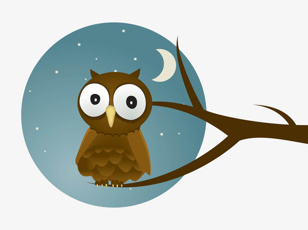 Cartoon Owl Vector Vector Art Graphics 1024x765 Cartoon Owl Vector Vector Art Graphics