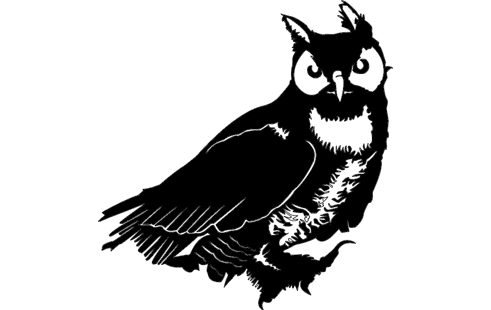 1002x633 Owl Vector Graphic Design Vector