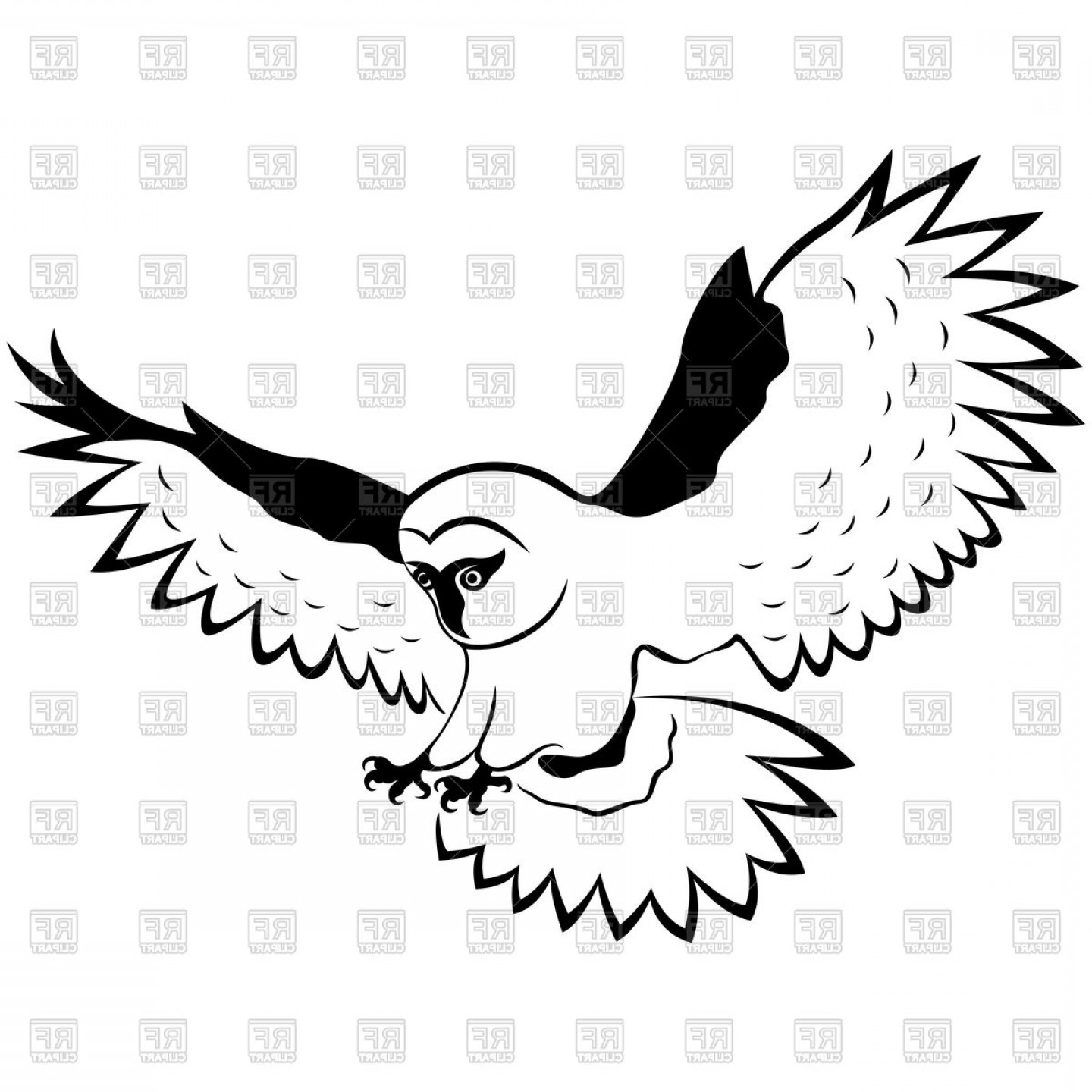 1440x1440 Pilot Wings Vector Black Catchsplace