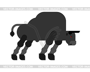 300x240 Bull Run Cartoon Ox