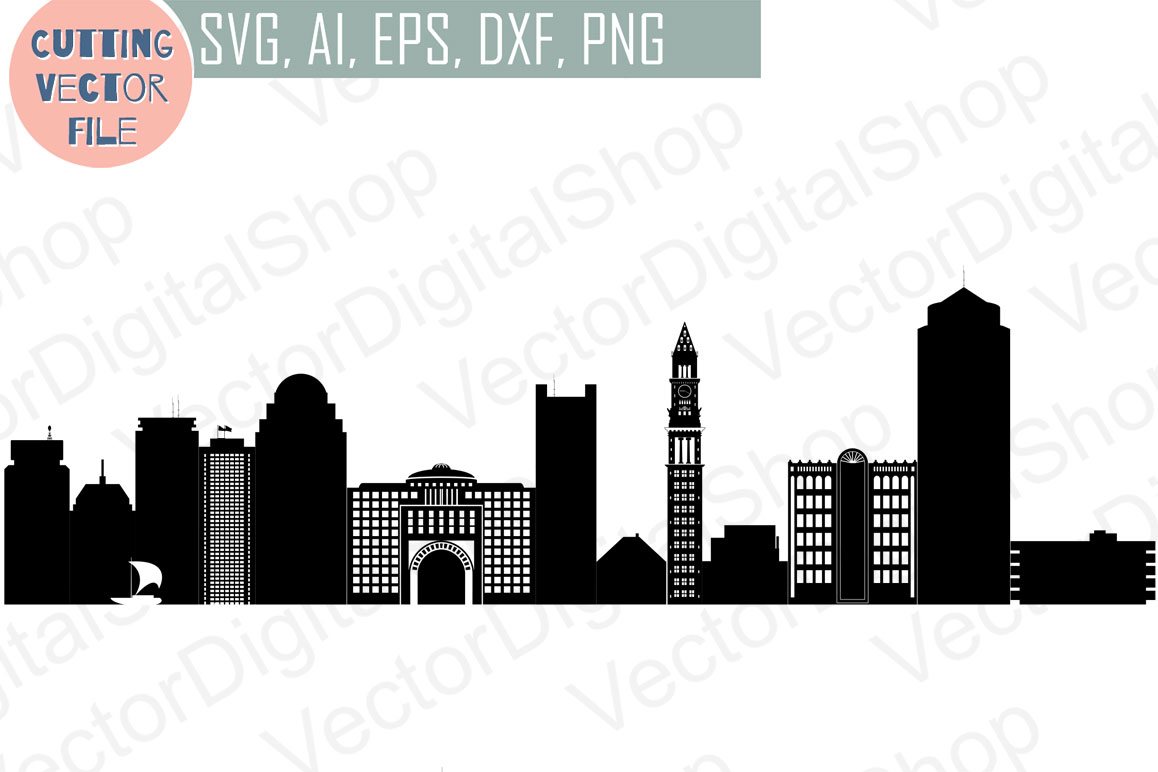 1158x772 Boston Skyline Png, Png Collections