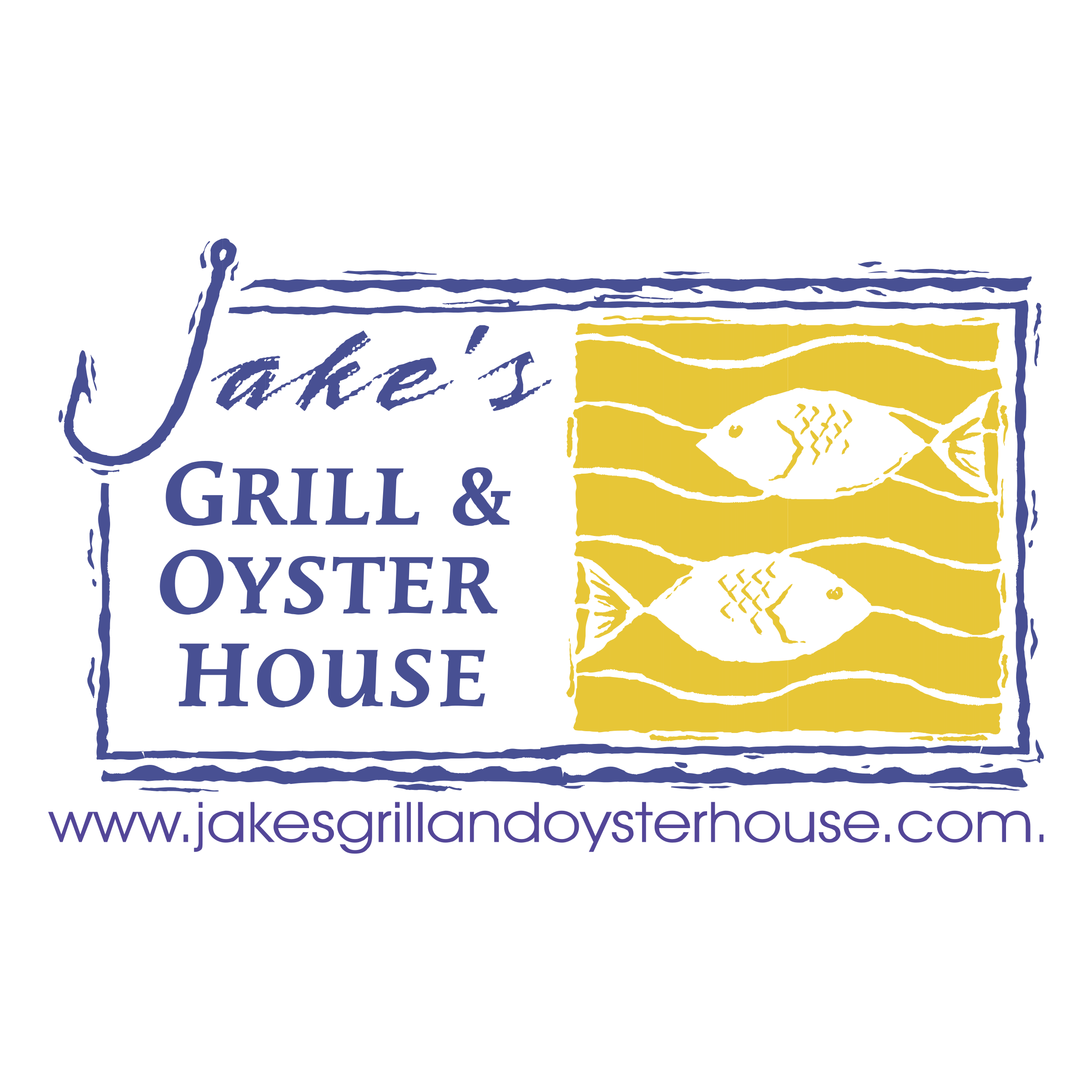 2400x2400 Jake's Grill Oyster House Logo Png Transparent Vector