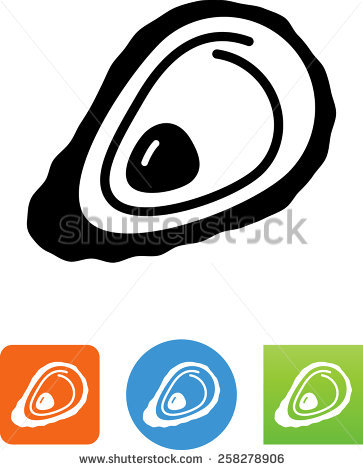 363x470 Oyster Clipart Vector