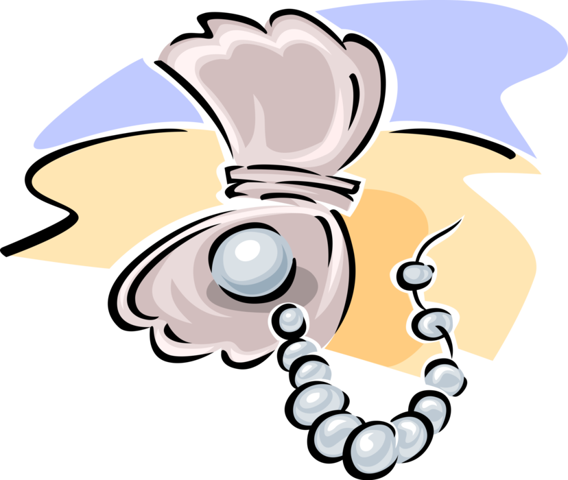 Pearl Necklace With Oyster 828x700 Pearl Necklace With Oyster