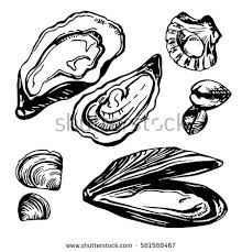 Image Result For Oyster Silhouette Vector Camo Silhouettes 220x229 Image Result For Oyster Silhouette Vector Camo Silhouettes