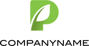 300x157 Letter P Plant Logo Vector