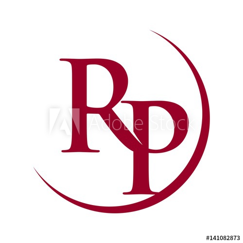 500x500 Letter R And P Logo Vector
