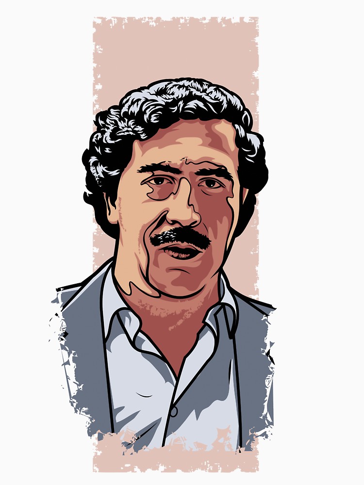 750x1000 Pablo Escobar Unisex T Shirt, A T Shirt Of Cool, Retro, Vector
