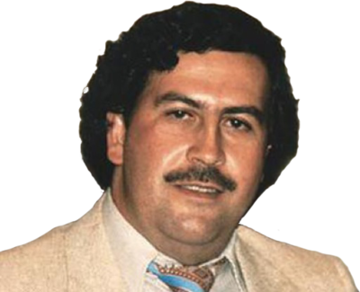400x325 Pablo Escobar Png Vector, Clipart