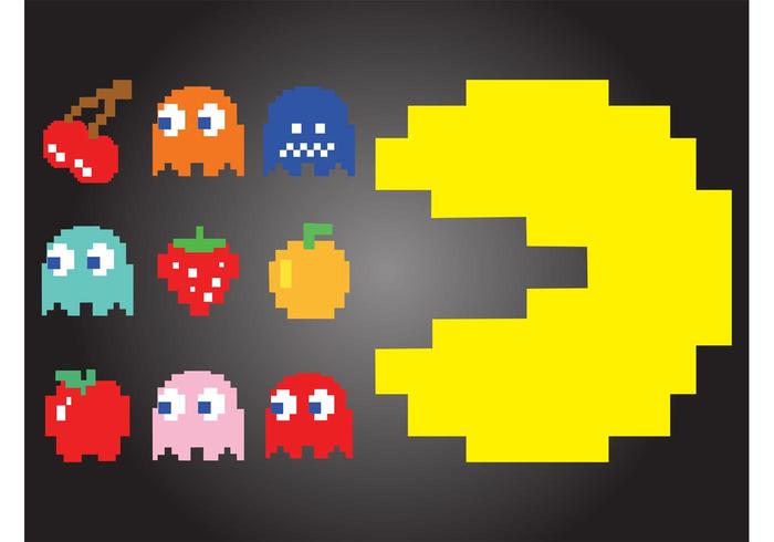 700x490 Pac Man Characters