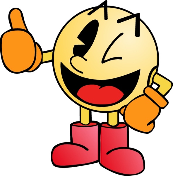 591x600 Pac Man Free Vector In Encapsulated Postscript