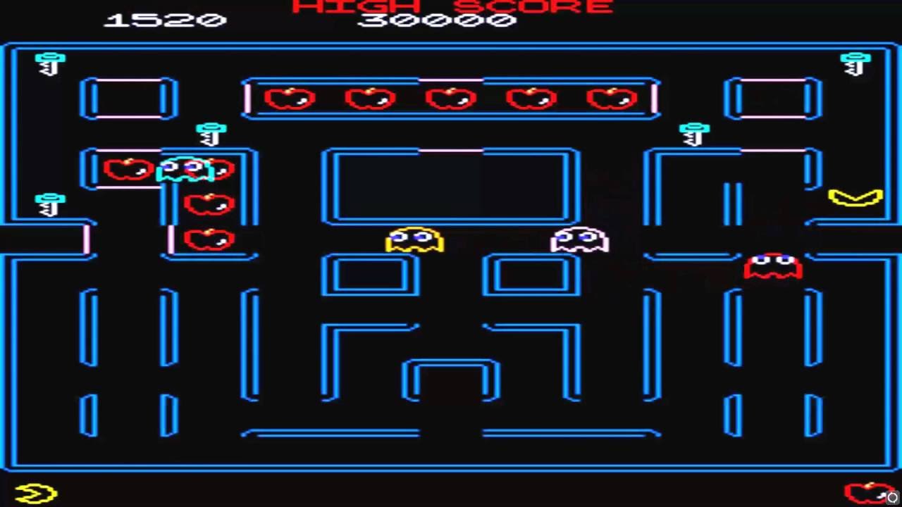 1280x720 Arcade Hack Vector Super Pacman Vector Sim T Bone Pac Man