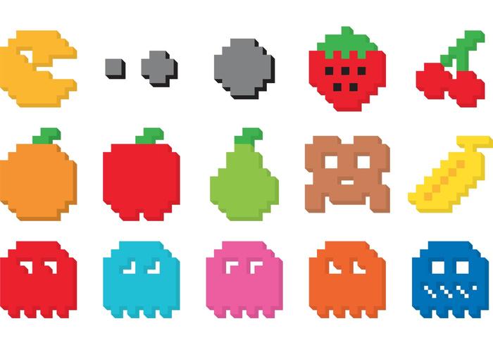700x490 Pacman Vectors