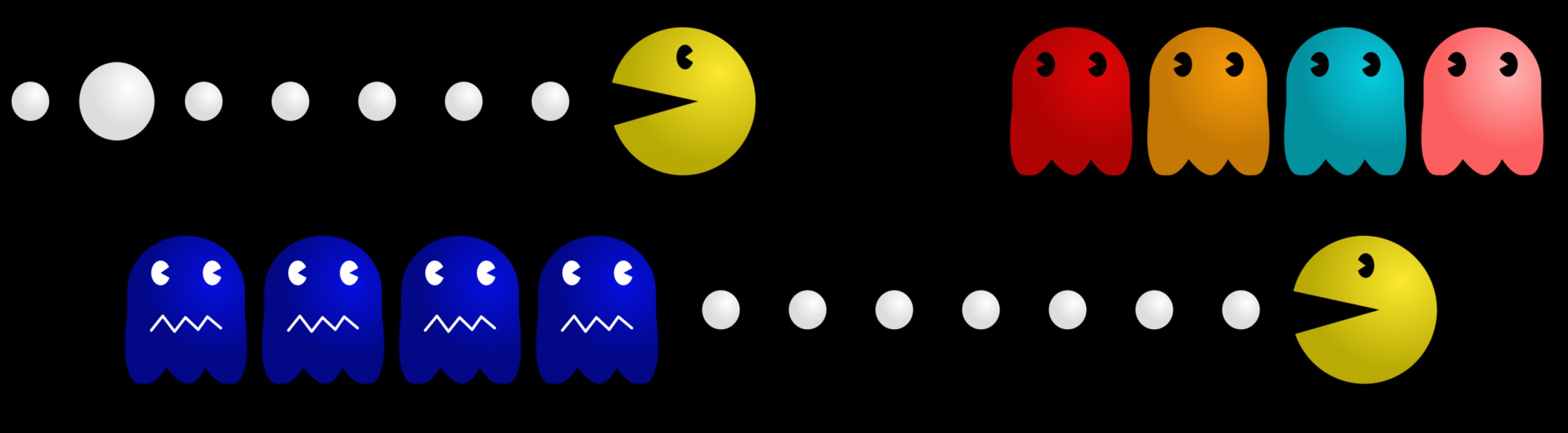 Pac Man Vector at Vectorified.com | Collection of Pac Man Vector free ...