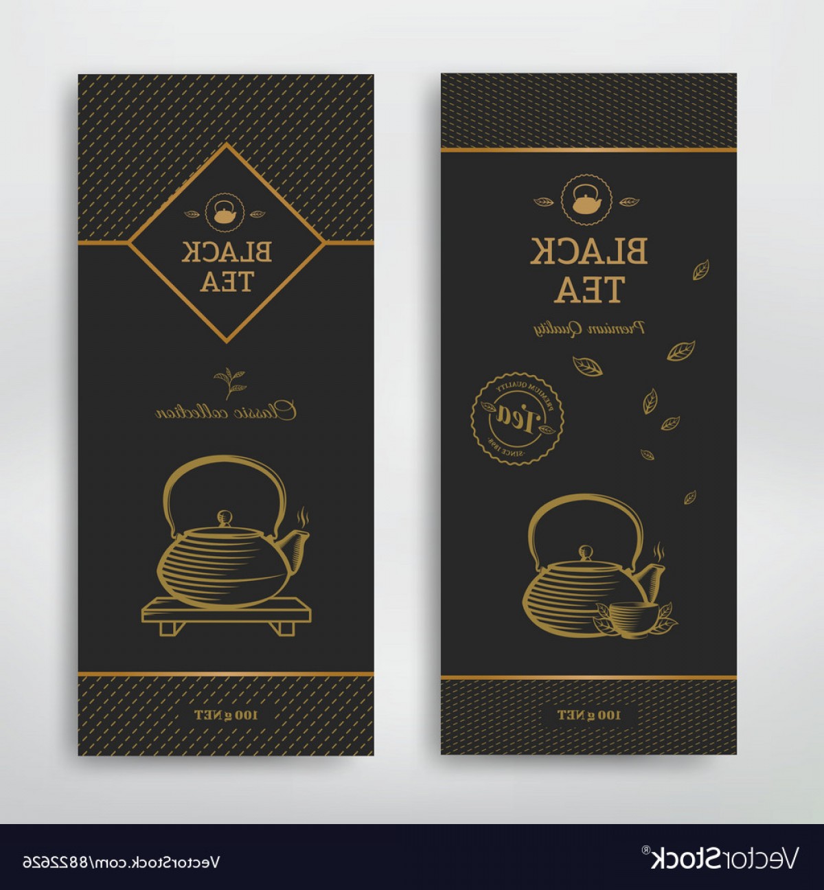 1200x1296 Black Tea Design Package Vector Newwaysys