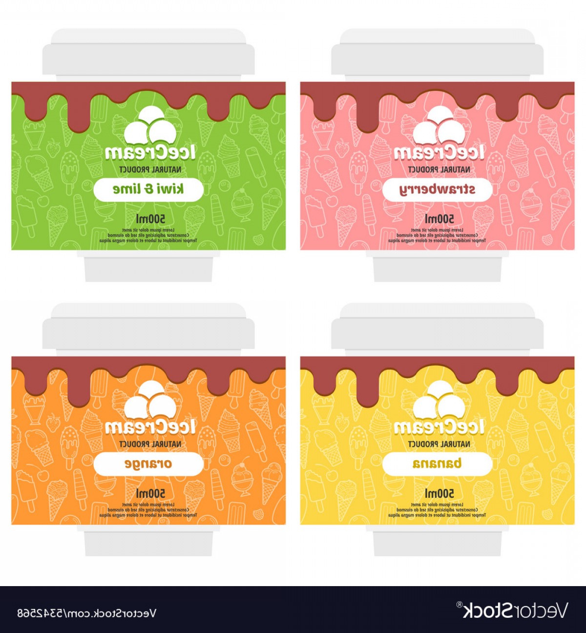1200x1296 Fruit Ice Cream Package Design Vector Newwaysys