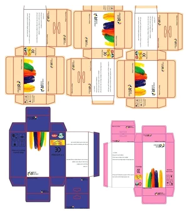 Packaging Template Box 600x683 Packaging Template Box