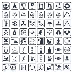 300x300 Cargo Symbols Set Packaging Icons Vector Hoodamathrun