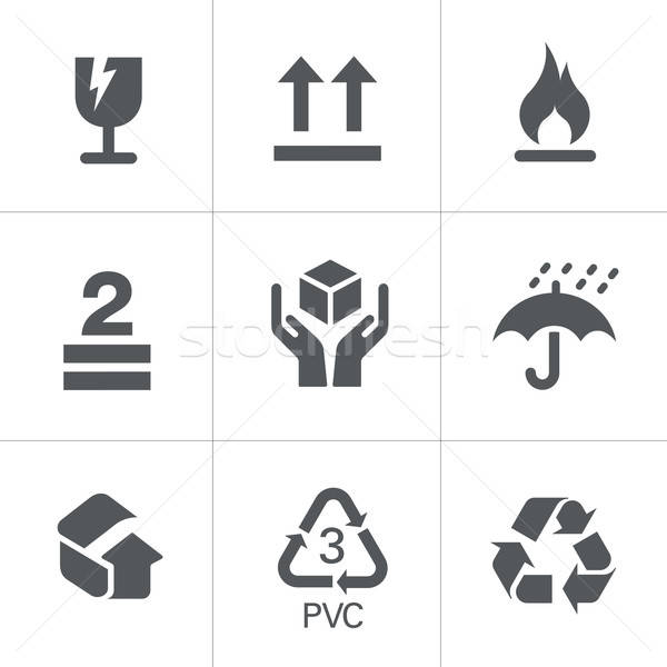 600x600 Packaging Symbols Vector Illustration Diego Alies