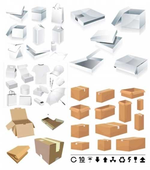 500x567 Packaging Template Designs Free Vector To Collect Now