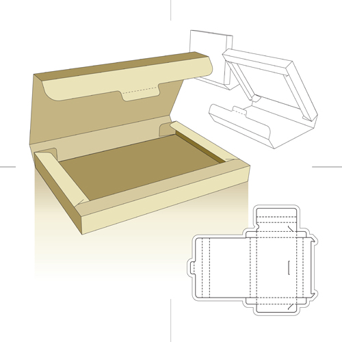 Different Packaging Elements Vector Free Download 500x500 Different Packaging Elements Vector Free Download