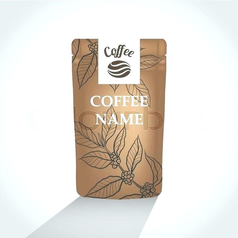 Coffee Bag Packaging Template 800x800 Coffee Bag Packaging Template