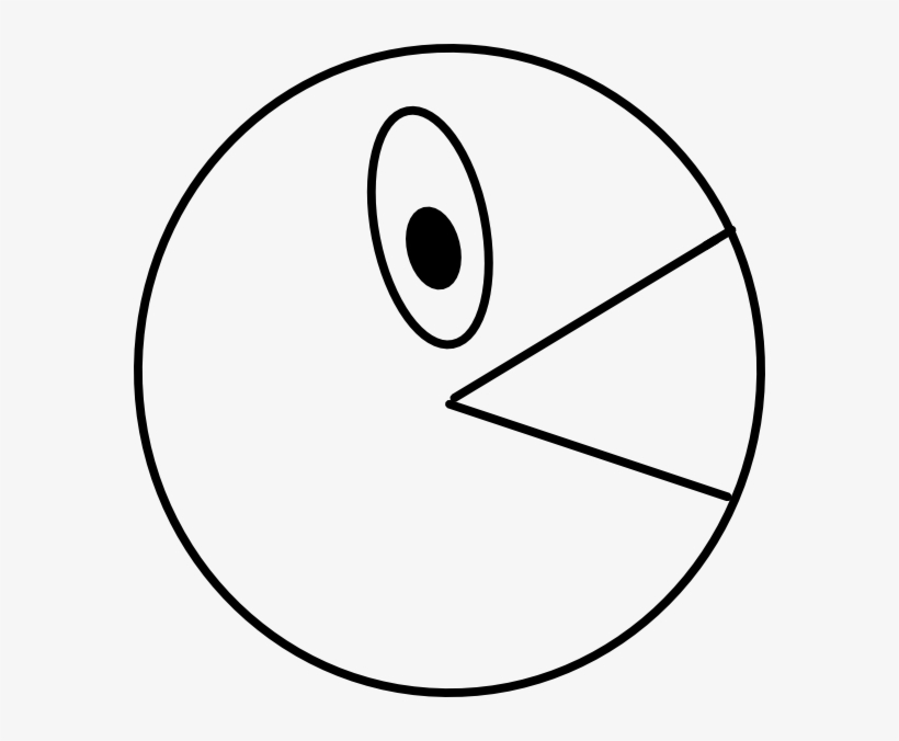 820x676 Pacman Template Pacman Outline Clip Art At Clker Vector