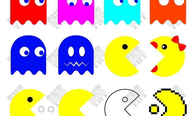 630x380 Pac Man Birthday Invitation Template Lera Mera