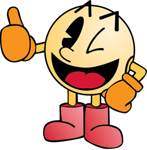 294x300 Pac Man Logo Vector