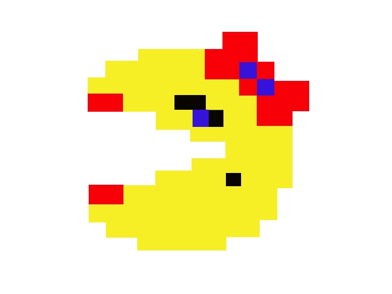 800x600 Mrs Pacman Vector