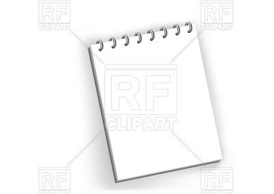 Writing Pad Vector Image Of Objects Arkela 400x283 Writing Pad Vector Image Of Objects Arkela