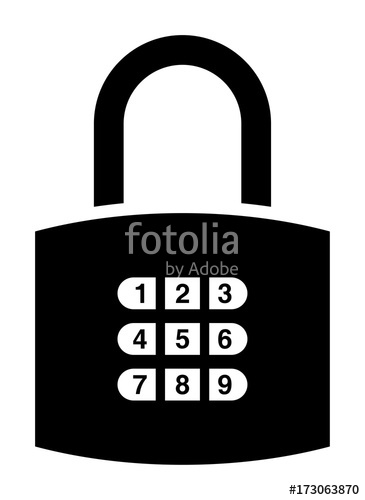 365x500 Padlock Vector Icon Stock Image And Royalty Free Vector