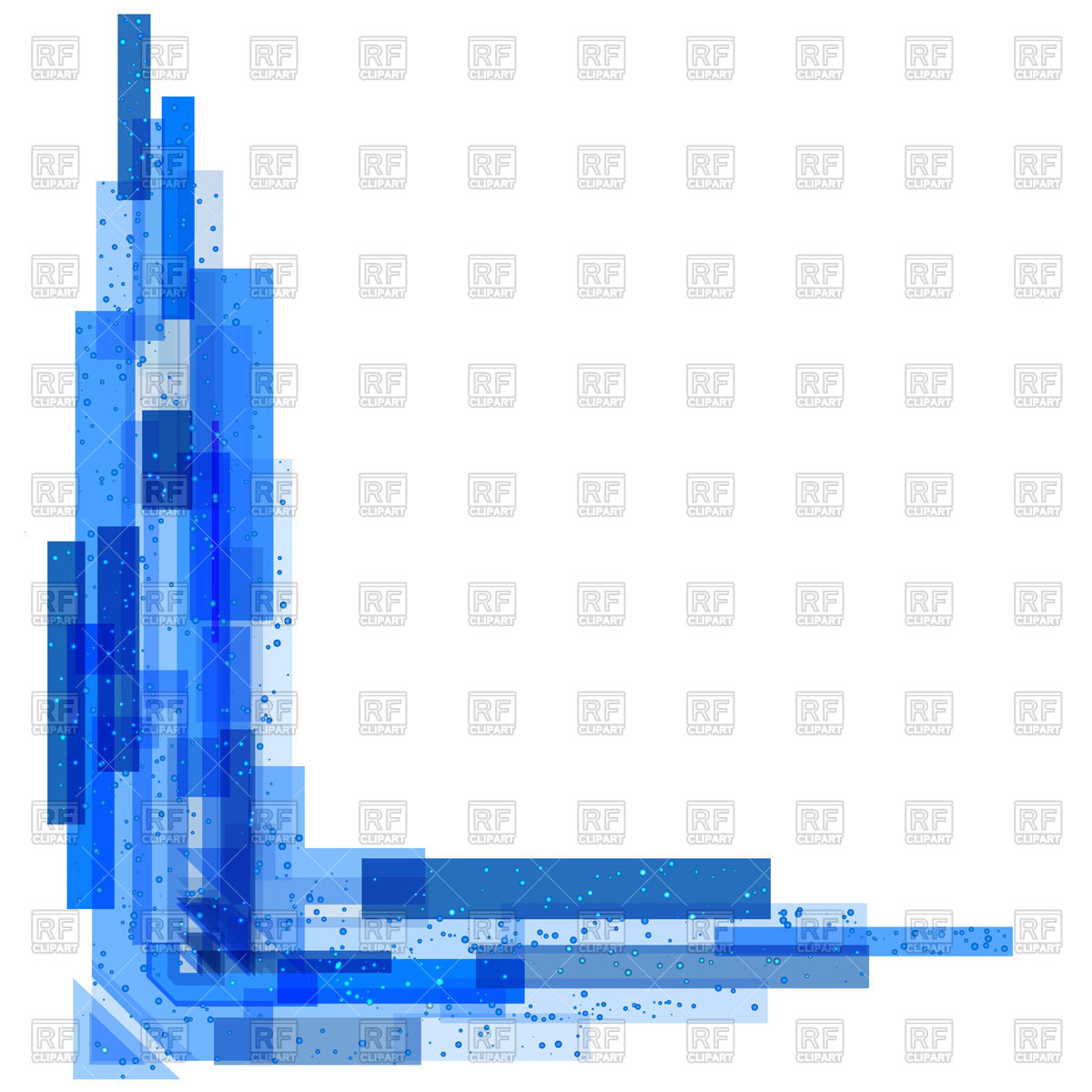 Abstract Blue Corner 1200x1200 Abstract Blue Corner