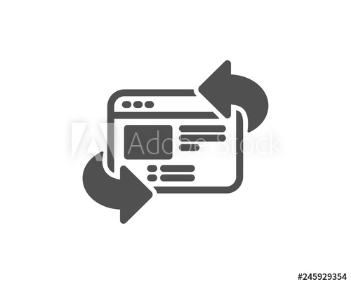 Refresh Website Icon Update Web 500x405 Refresh Website Icon Update Web