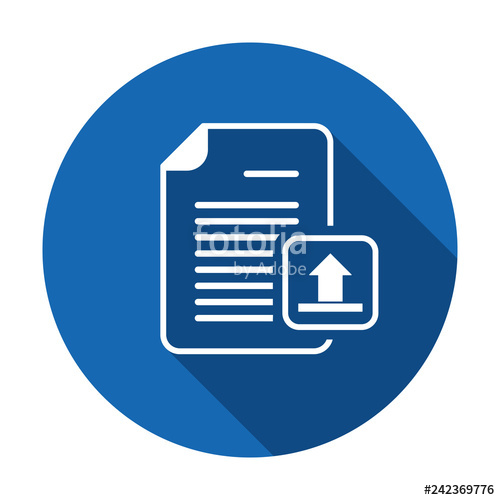 Upload Documentation Vector Document Internet 500x500 Upload Documentation Vector Document Internet