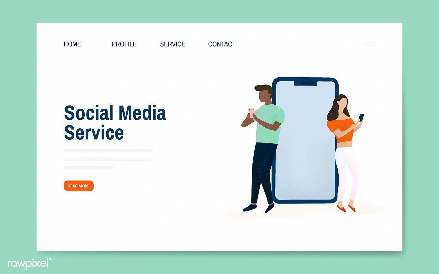 1400x875 Social Media Service Landing