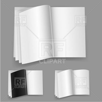 Open Magazine With Curved Pages Vector Image Of Objects Dvarg 400x400 Open Magazine With Curved Pages Vector Image Of Objects Dvarg