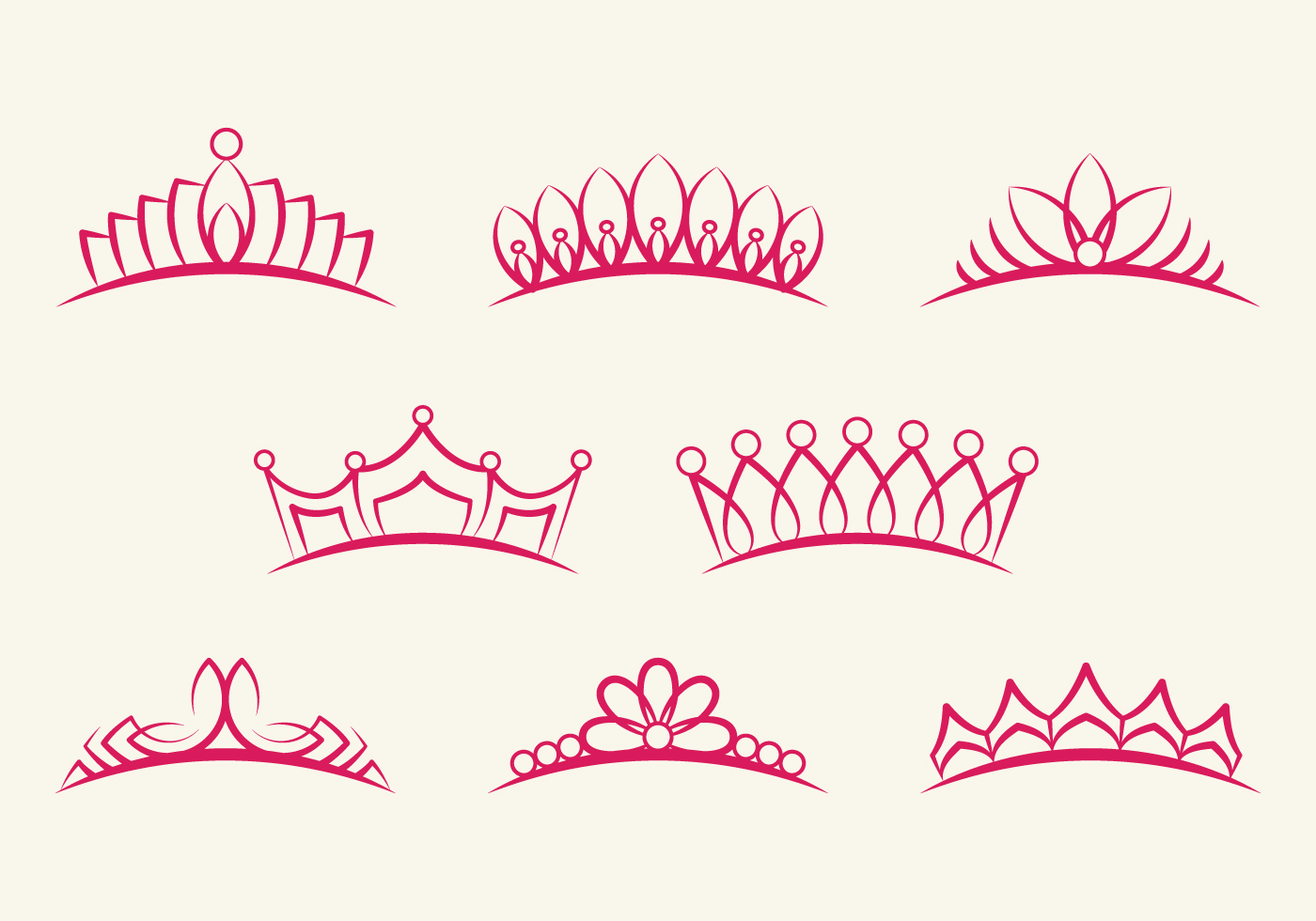 1400x980 Pageant Crown Free Vector Art