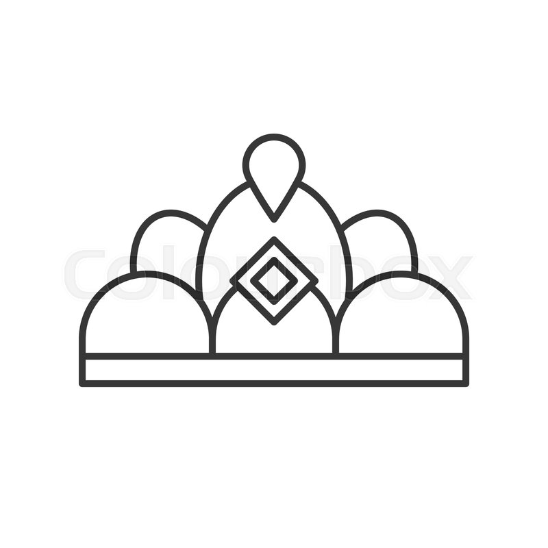 800x800 Beuauty Pageant Or Princess Crown, Stock Vector Colourbox