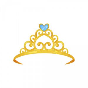 300x300 Colorful Of Golden Princess Crown Vector Cultracing