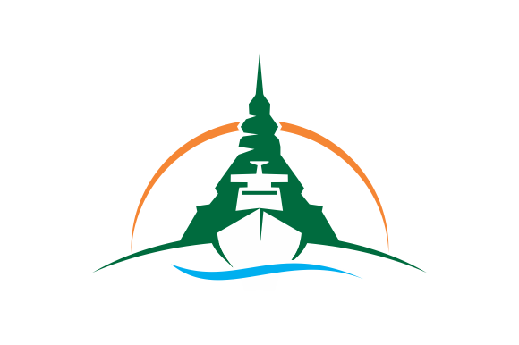 580x386 Vector Of Pagoda Ship Graphic