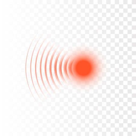 450x450 Pain Symbols Red Circles Of Pain Vector Illustration Royalty