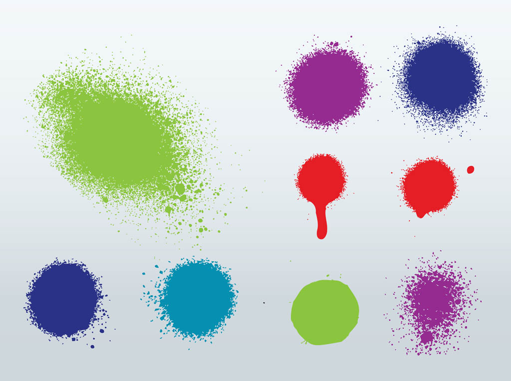 1024x765 Spray Splatter Vector Vector Art Graphics