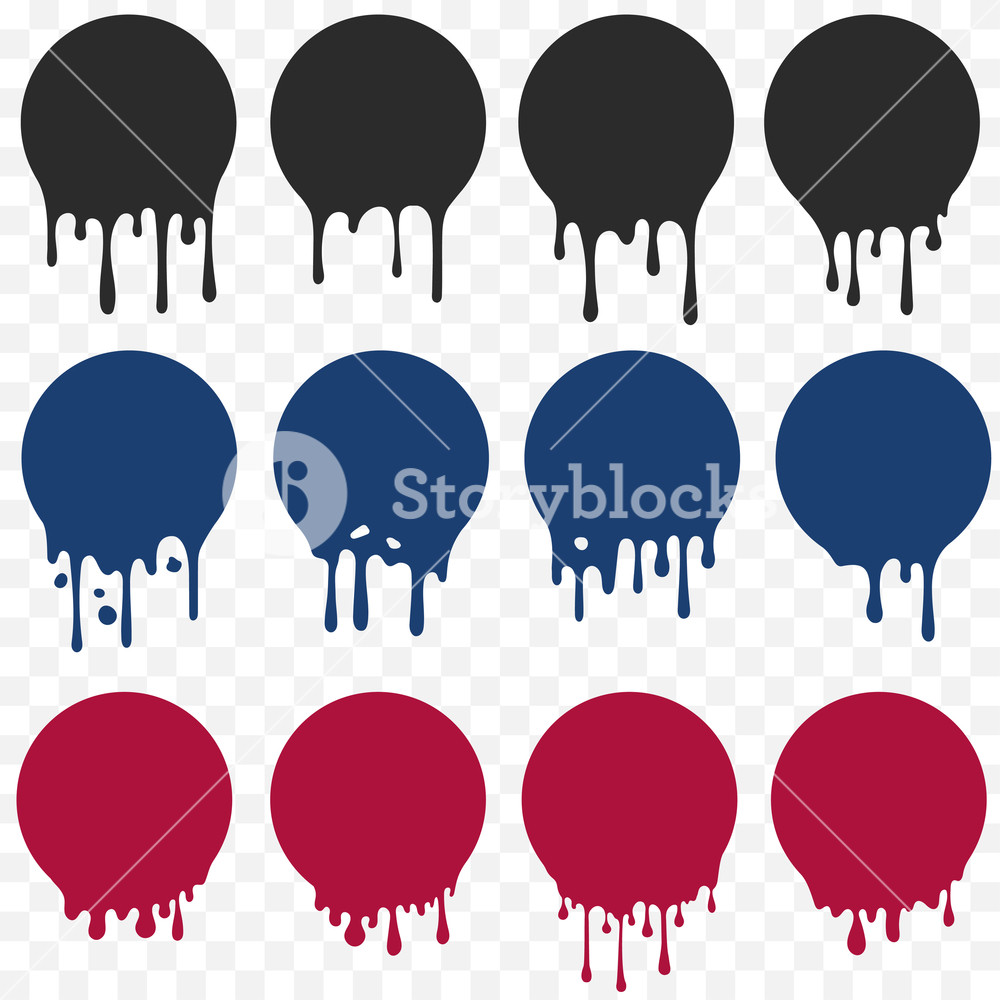 1000x1000 Dripping Oil Blob, Black Paint Liquid Stain Current Drip