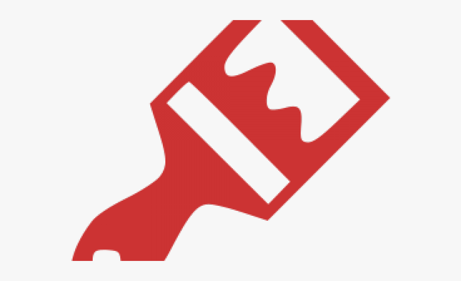 920x560 Paint Brush Clipart Red