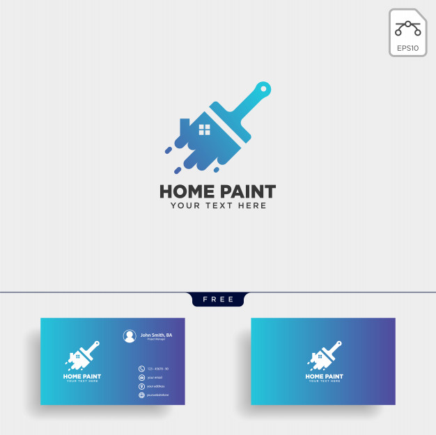 626x625 Paint Brush Colorful Logo Template Vector Icon Element Vector